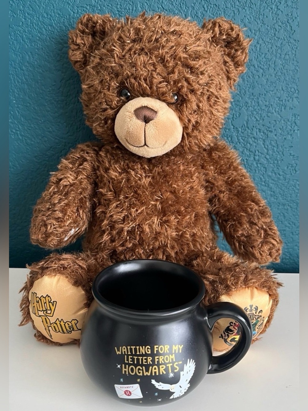 Harry Potter Brown Teddy Bear Plush - Soft Brown Stuffed Animal